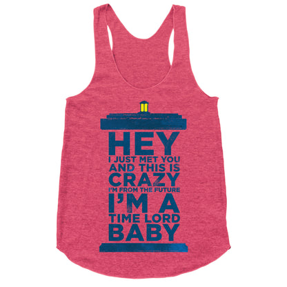 Dr Who (Call Me Maybe Tank) Racerback Tank