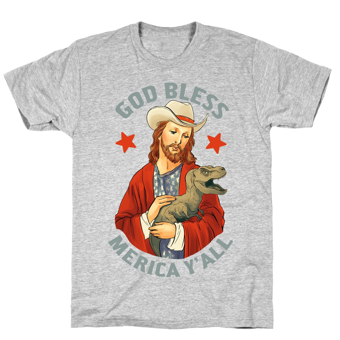 God Bless Merica Y'all T-Shirt