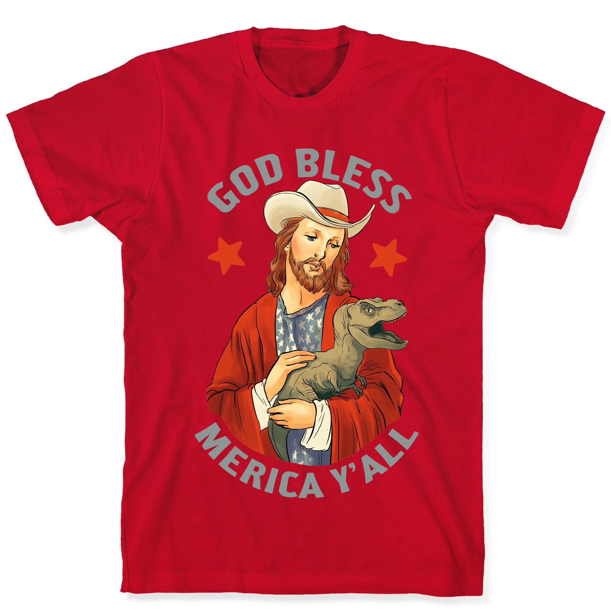 God Bless Merica Y'all T-Shirt