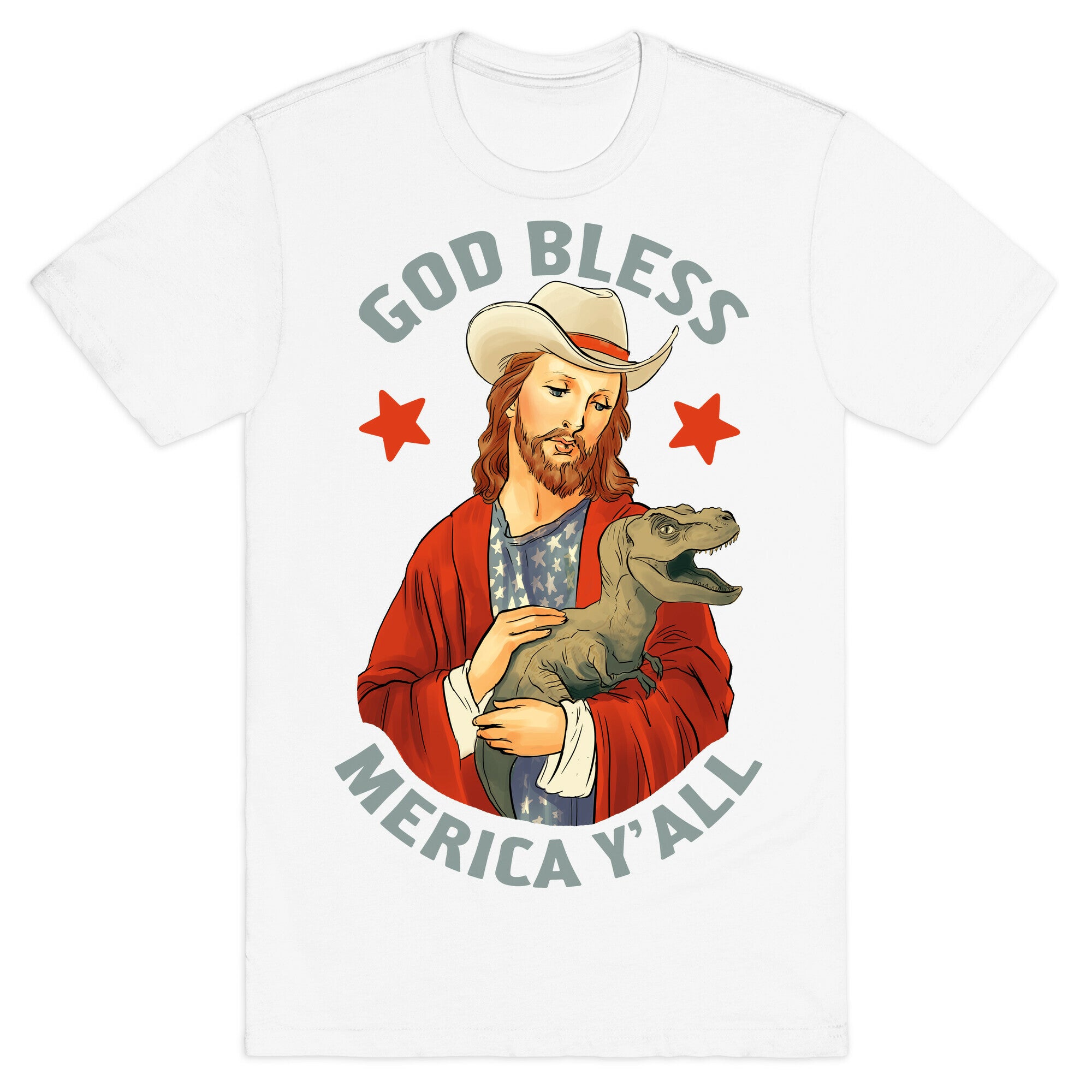 God Bless Merica Y'all T-Shirt