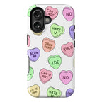 Conversation Hearts Phone Case
