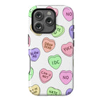 Conversation Hearts Phone Case
