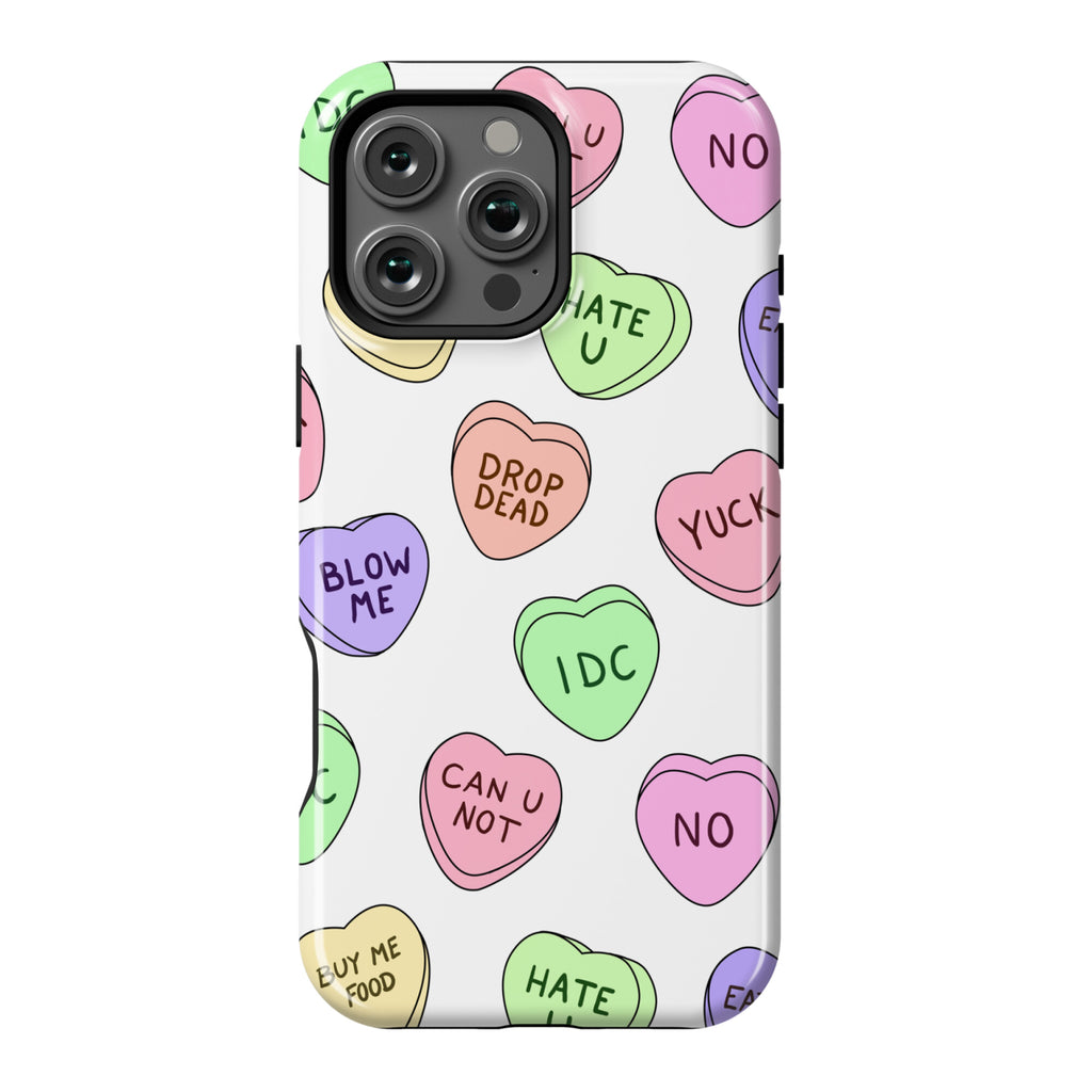 Conversation Hearts Phone Case