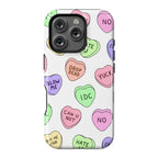 Conversation Hearts Phone Case