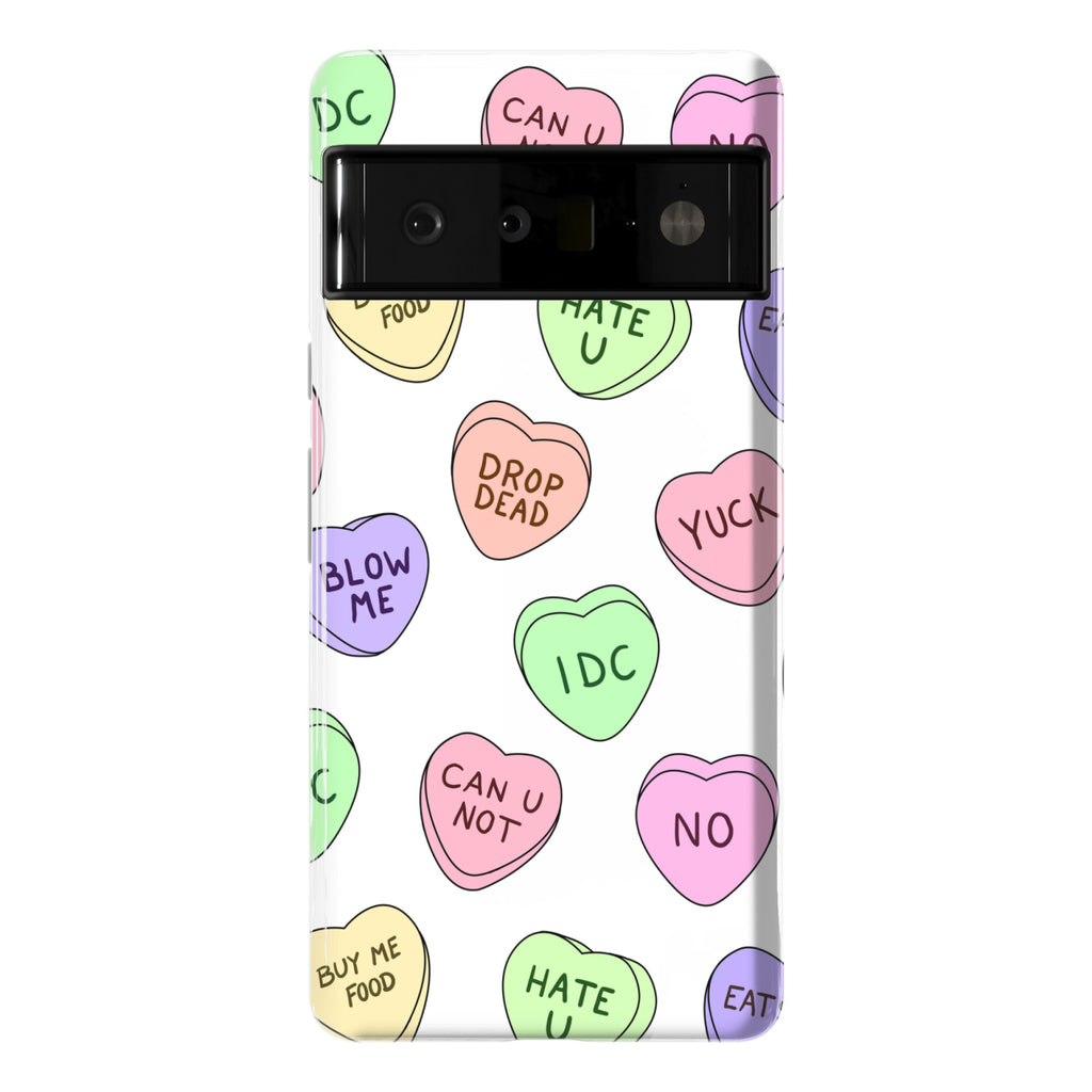 Conversation Hearts Phone Case