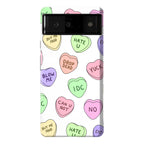 Conversation Hearts Phone Case