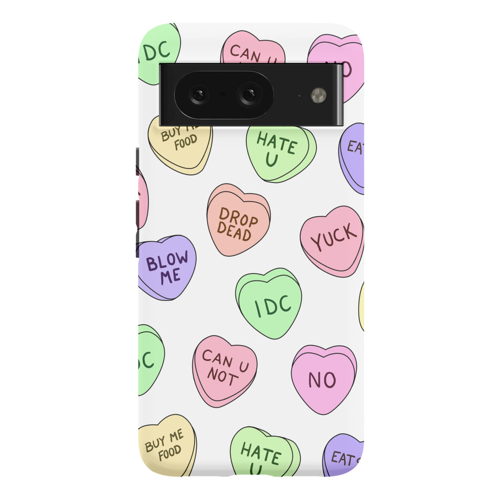 Conversation Hearts Phone Case