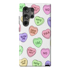 Conversation Hearts Phone Case