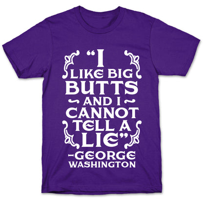 I Like Big Butts And I Cannot Tell A Lie  T-Shirt