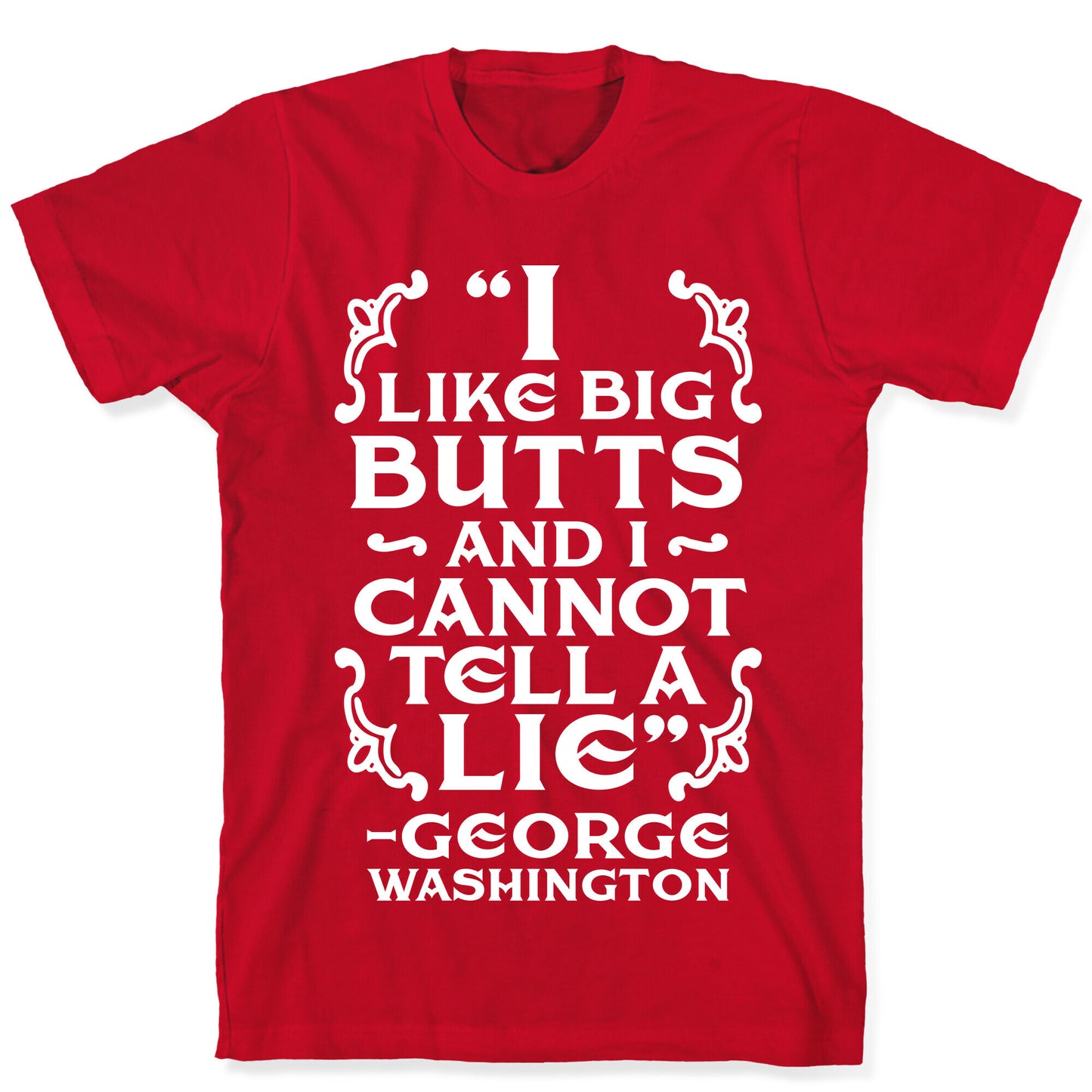 I Like Big Butts And I Cannot Tell A Lie  T-Shirt