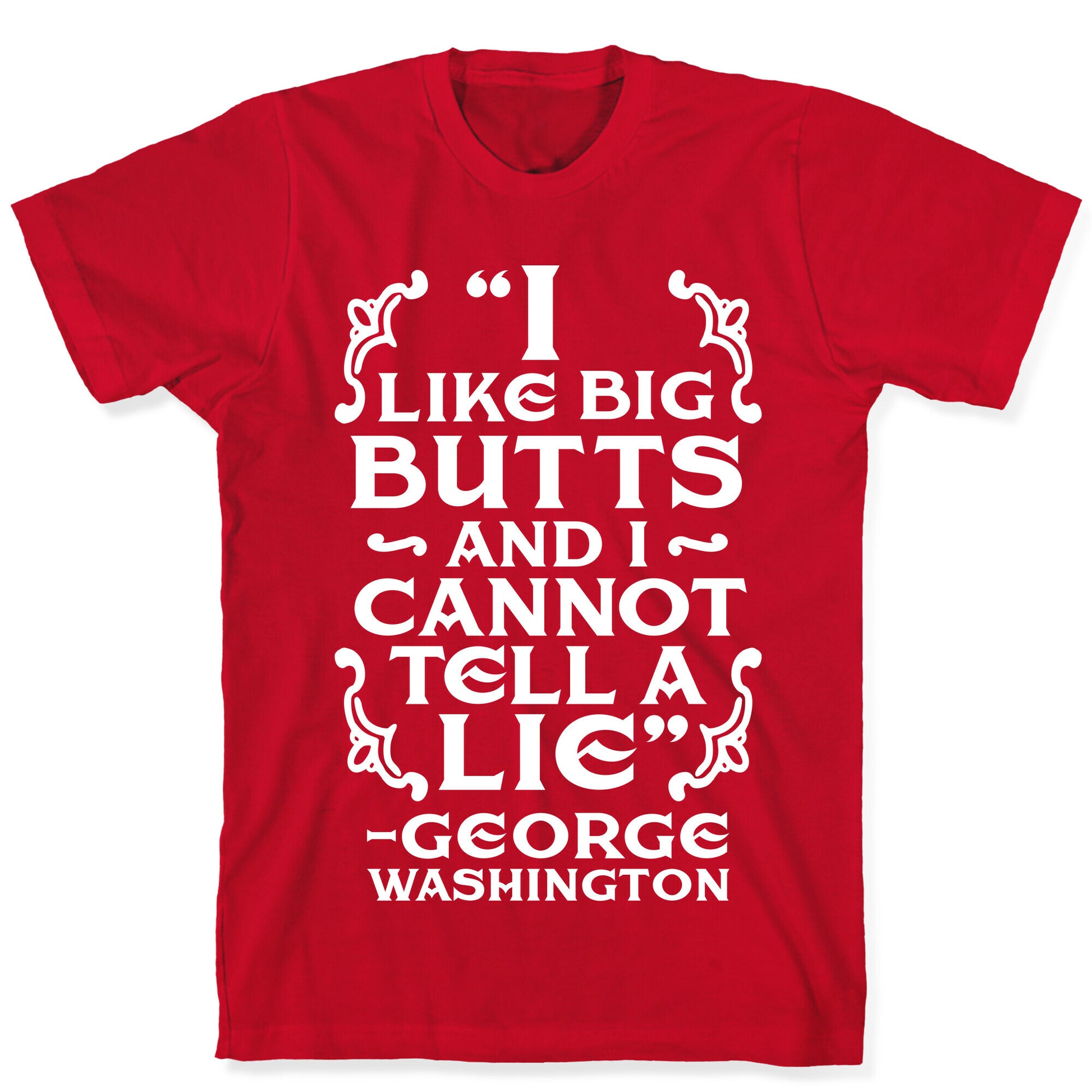 I Like Big Butts And I Cannot Tell A Lie  T-Shirt