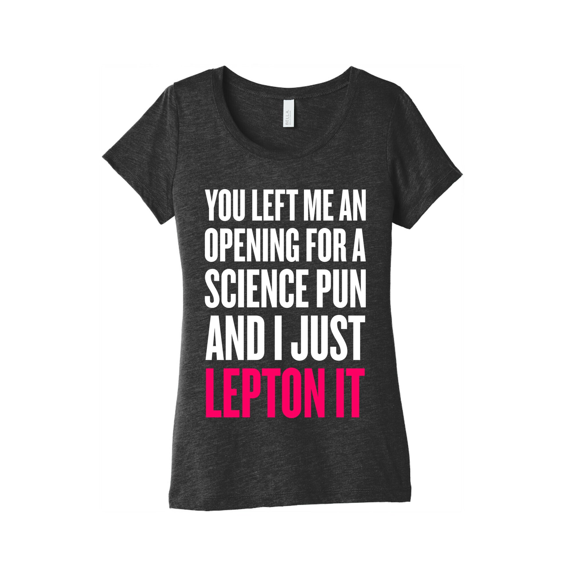 You Left Me An Opening For A Science Pun Women's Triblend Tee