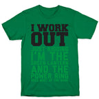 I Work Out Just Kidding I'm The Green Lantern T-Shirt