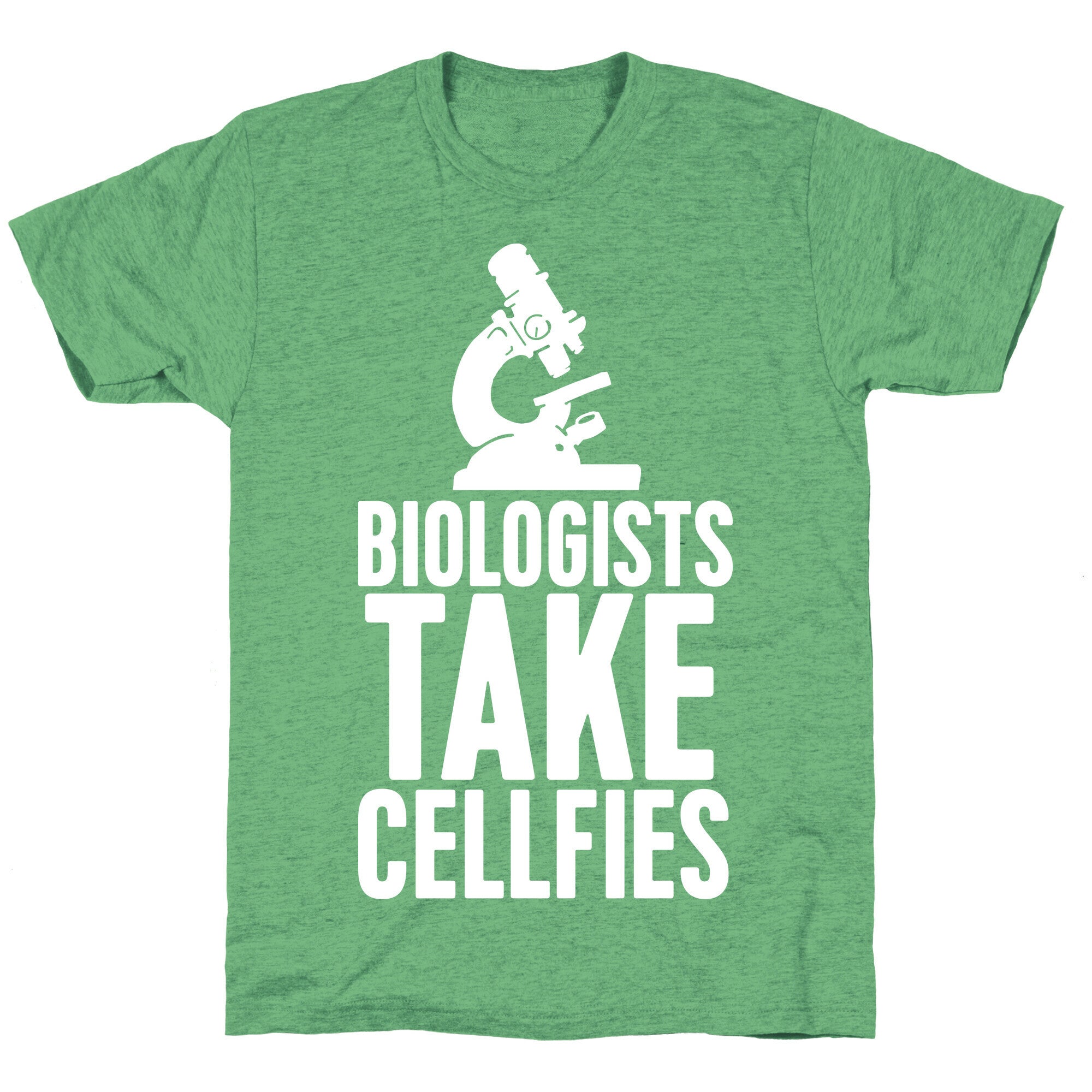 Biologists Take Cellfies Unisex Triblend Tee