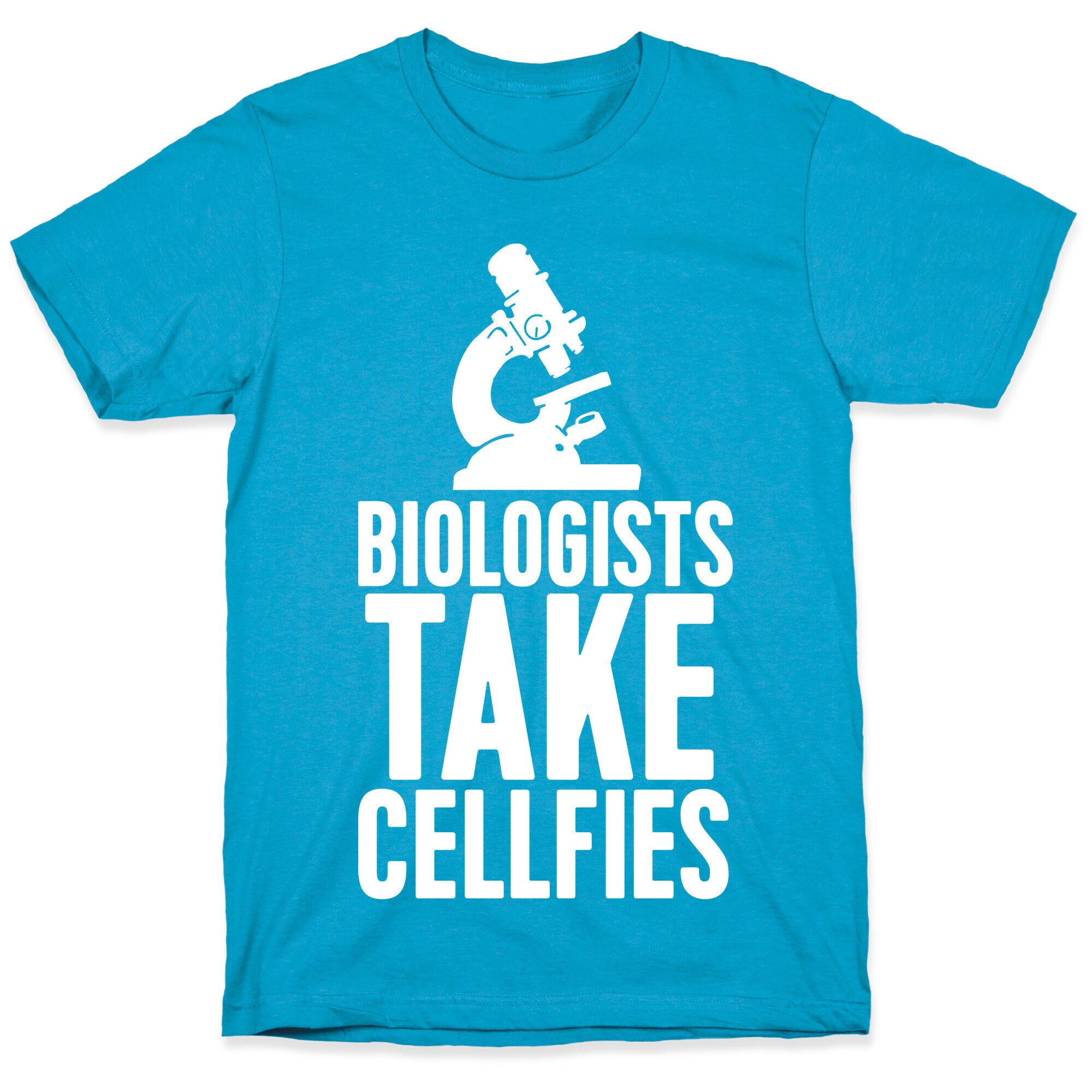 Biologists Take Cellfies Unisex Triblend Tee