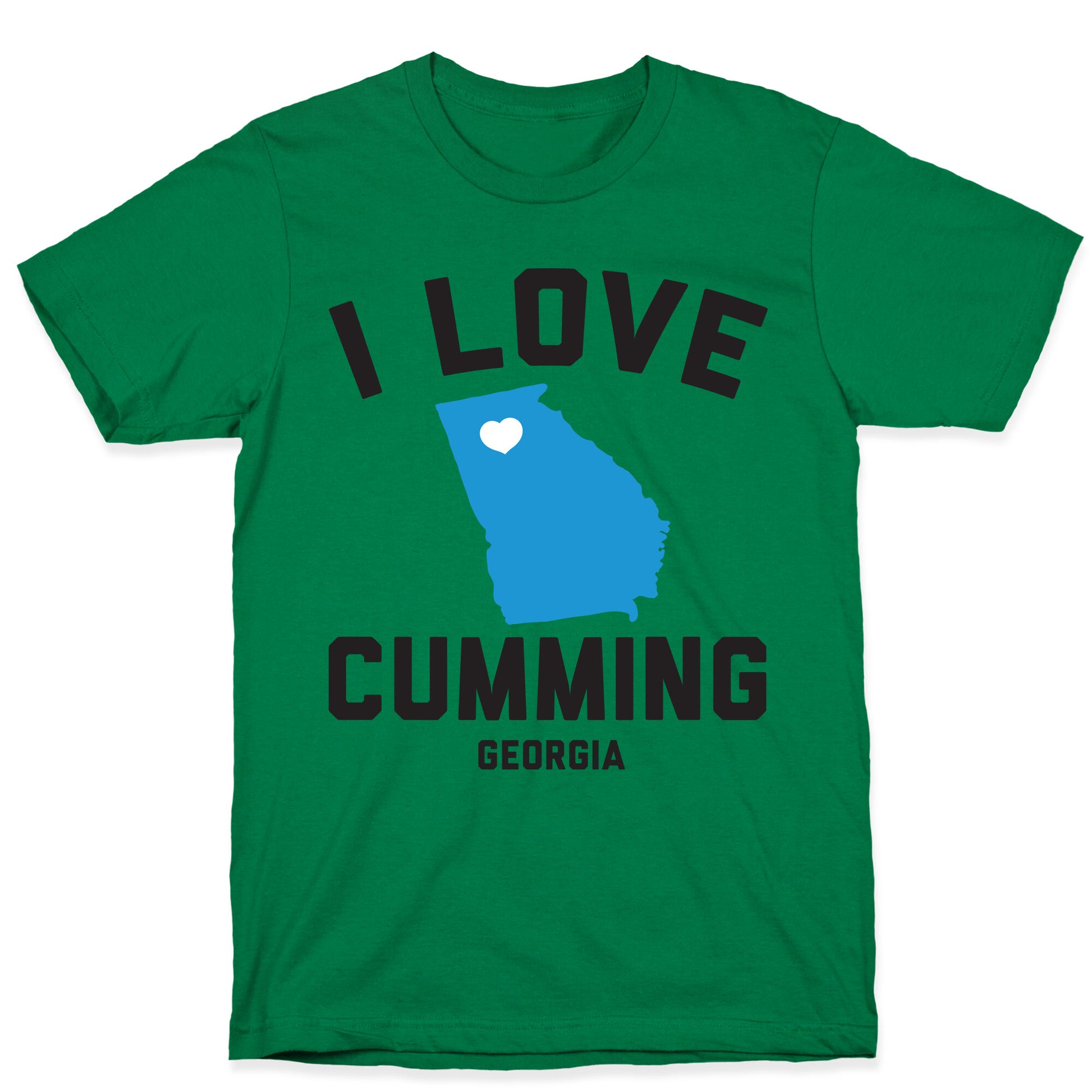 I Love Cumming Georgia T-Shirt