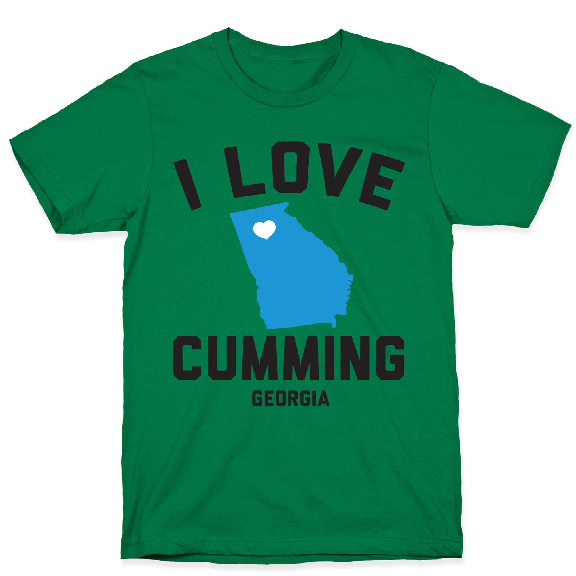 I Love Cumming Georgia T-Shirt