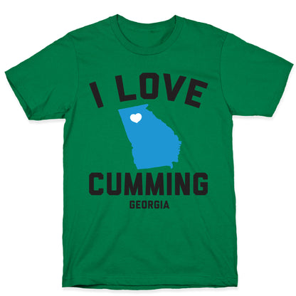 I Love Cumming Georgia T-Shirt