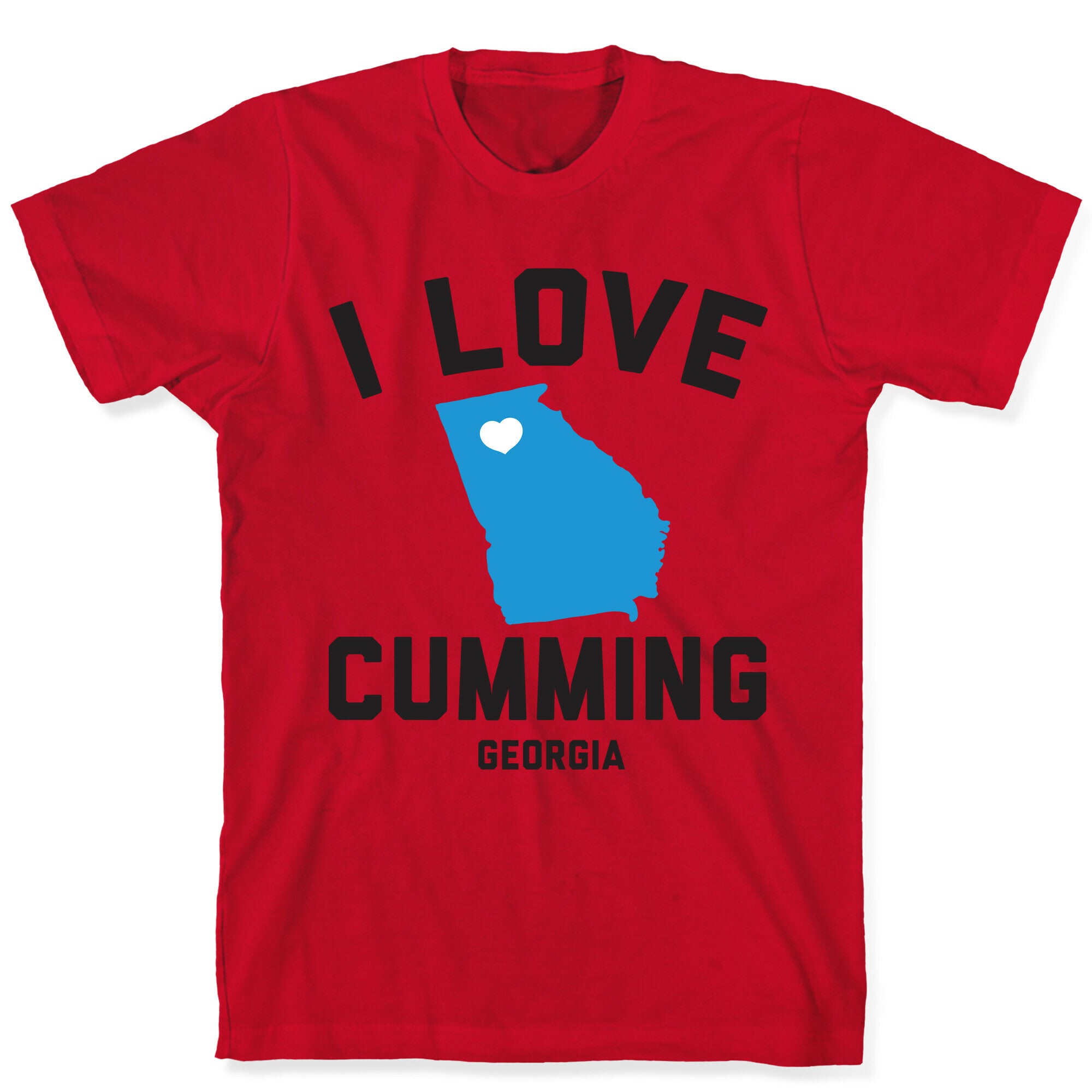 I Love Cumming Georgia T-Shirt