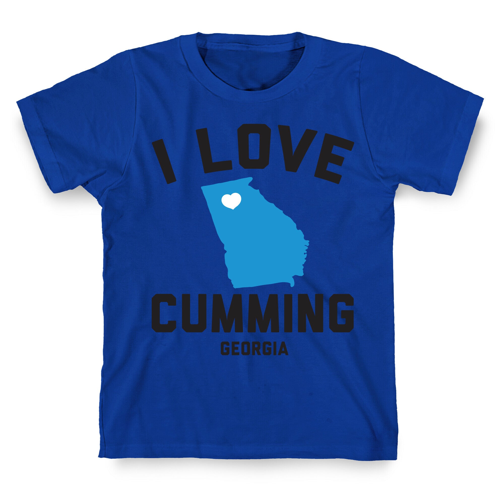 I Love Cumming Georgia T-Shirt