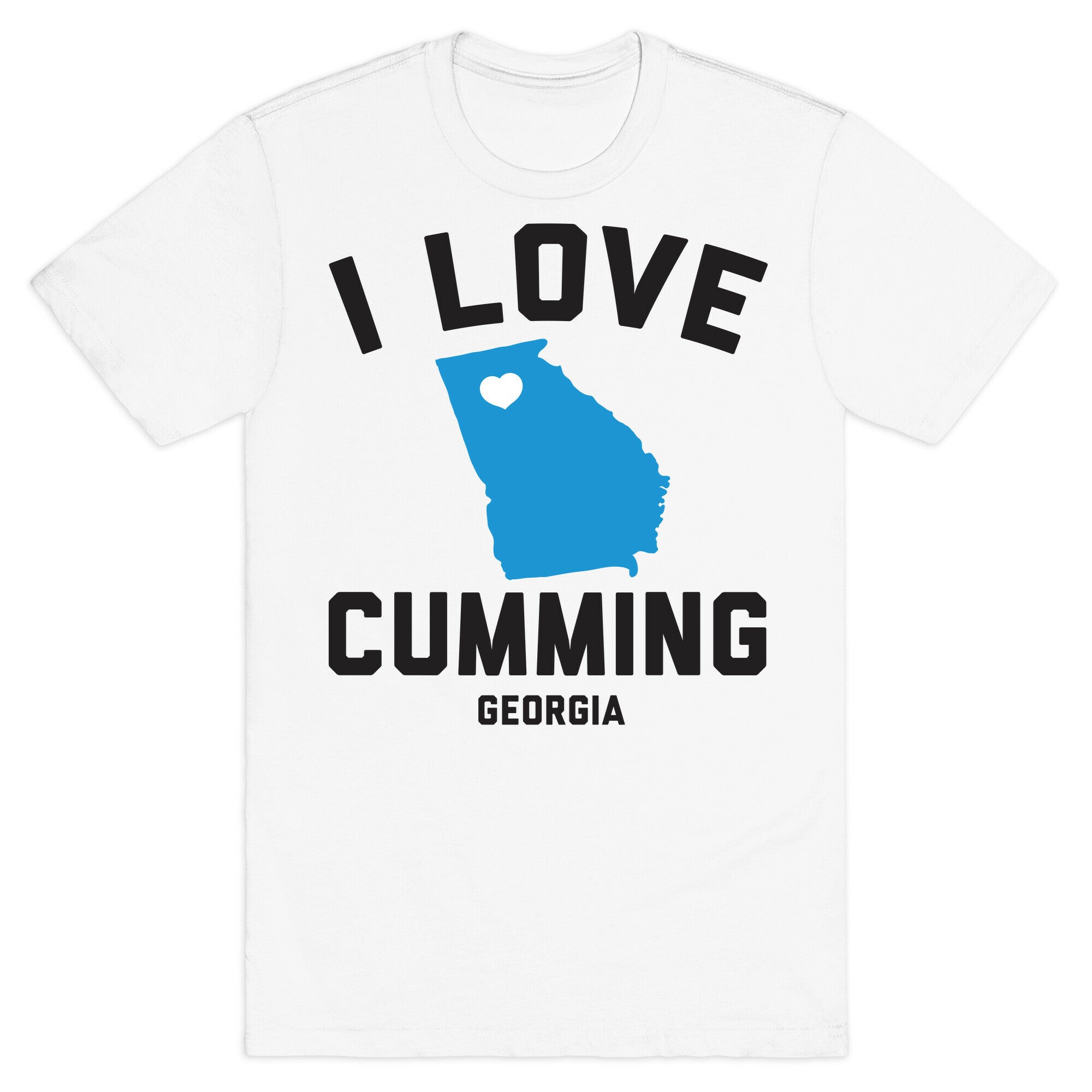 I Love Cumming Georgia T-Shirt