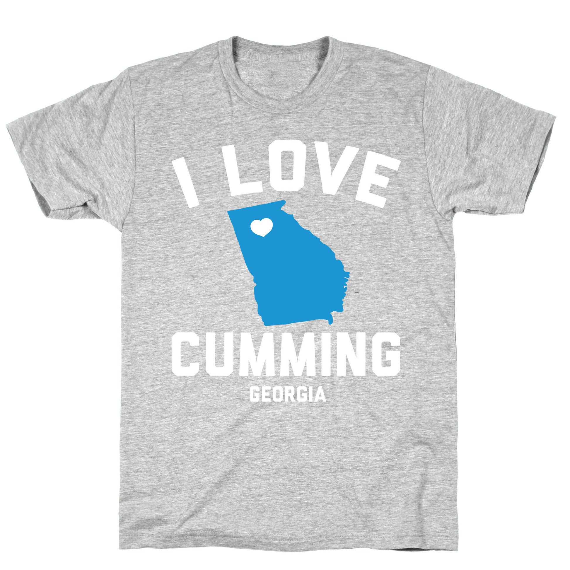 I Love Cumming Georgia T-Shirt