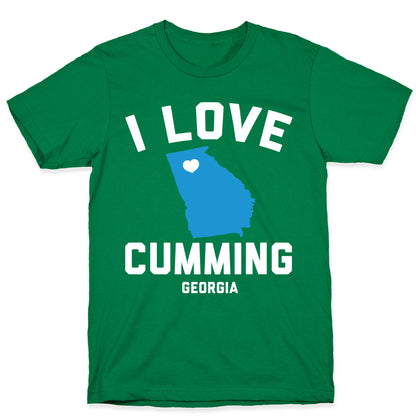 I Love Cumming Georgia T-Shirt