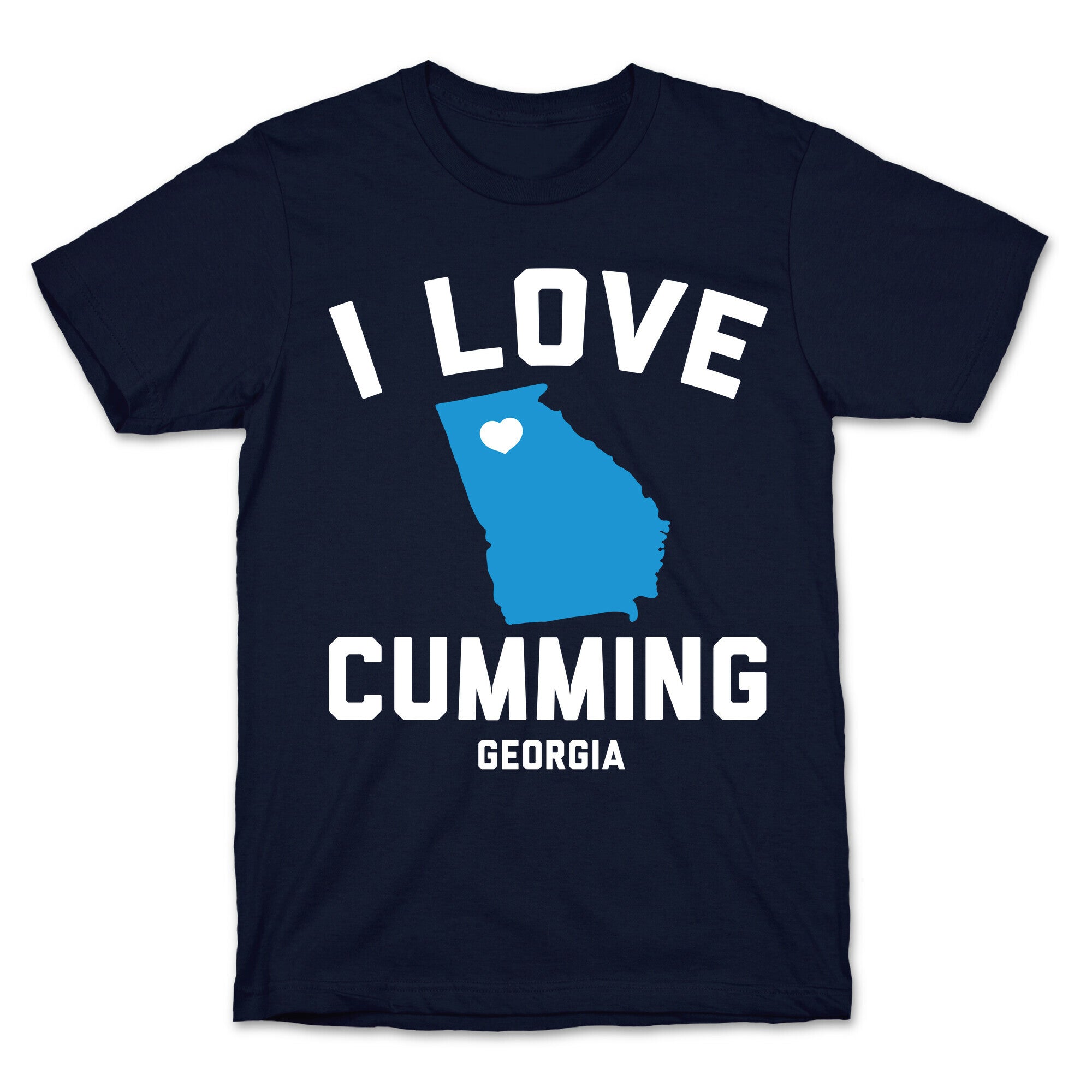 I Love Cumming Georgia T-Shirt