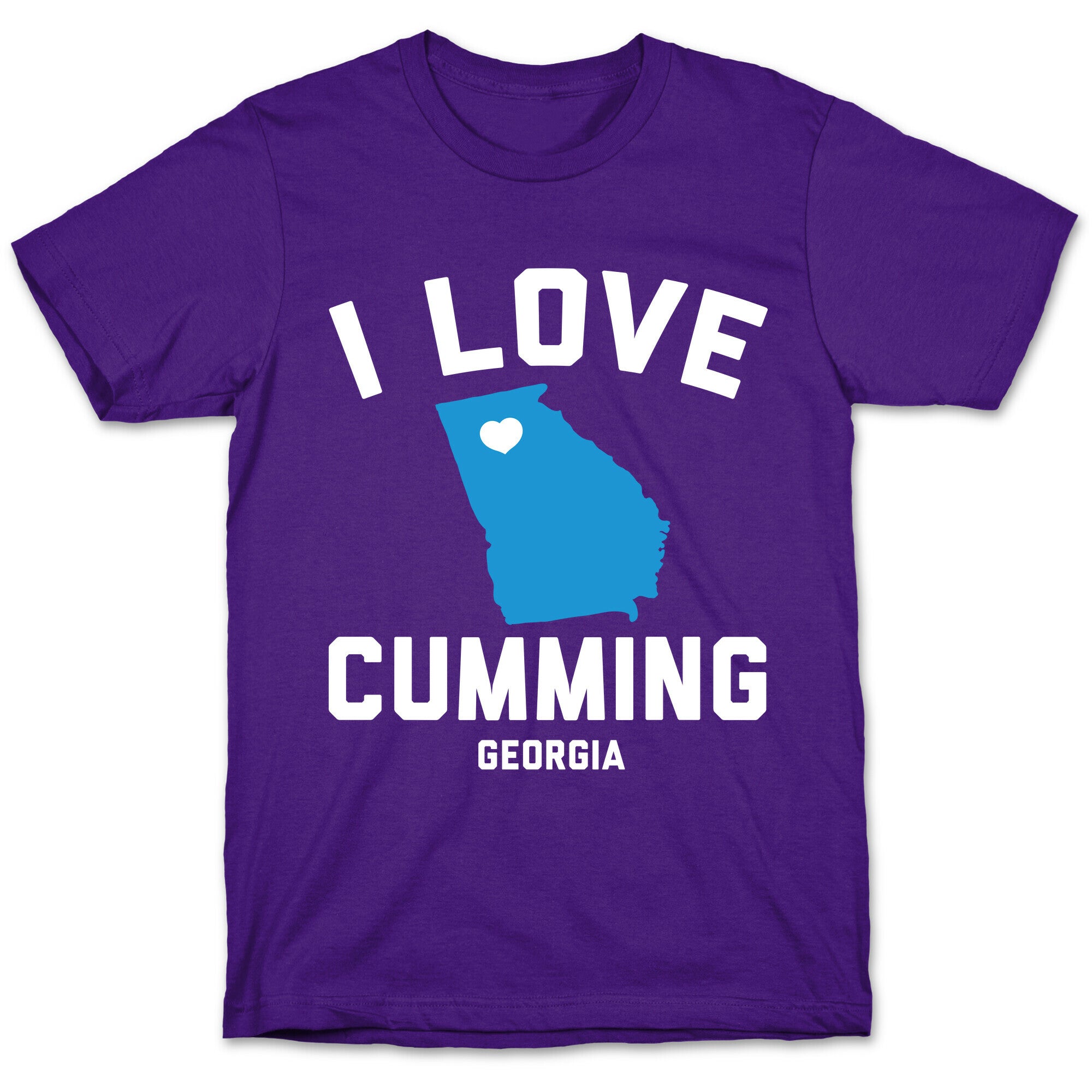 I Love Cumming Georgia T-Shirt
