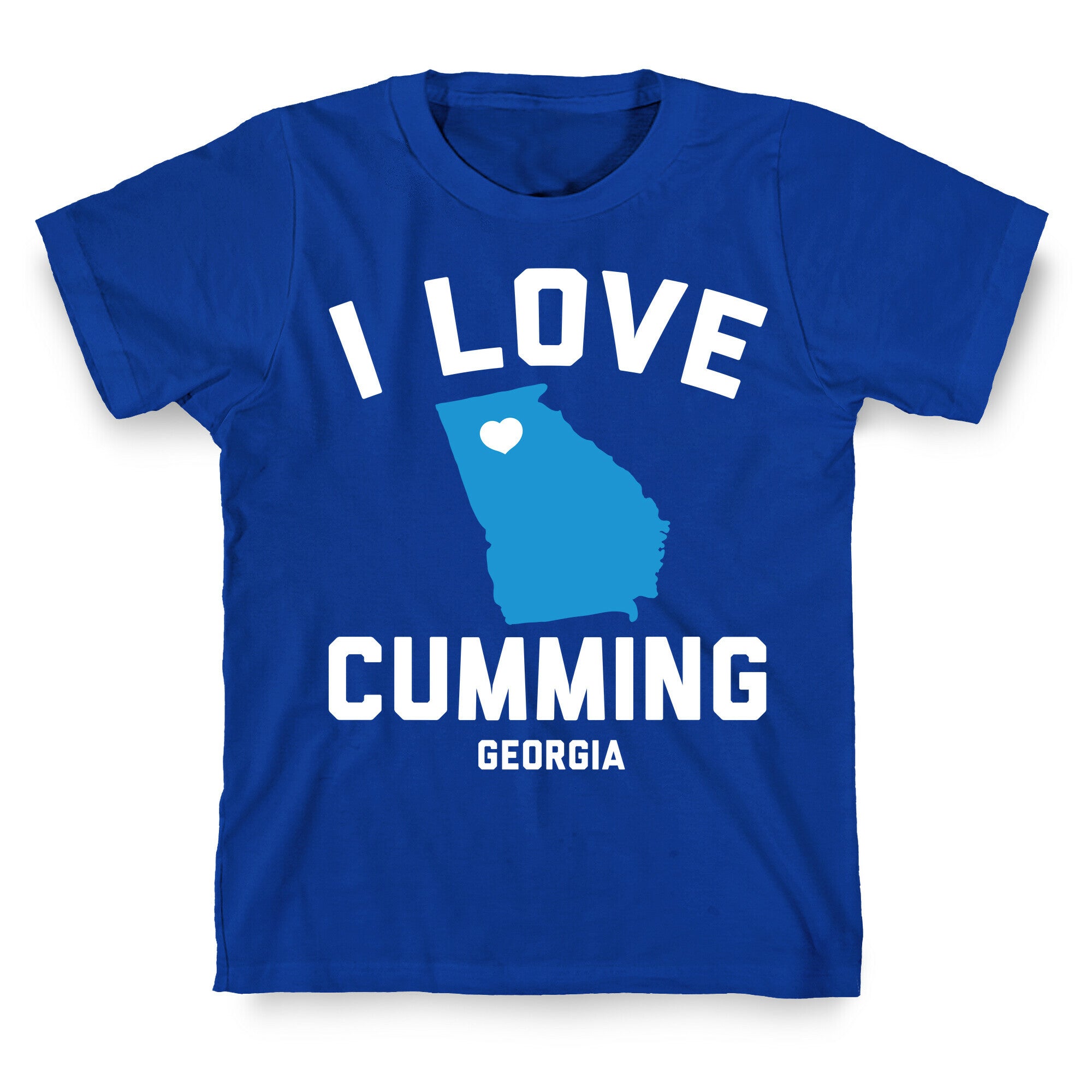 I Love Cumming Georgia T-Shirt
