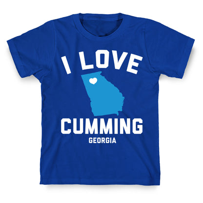 I Love Cumming Georgia T-Shirt