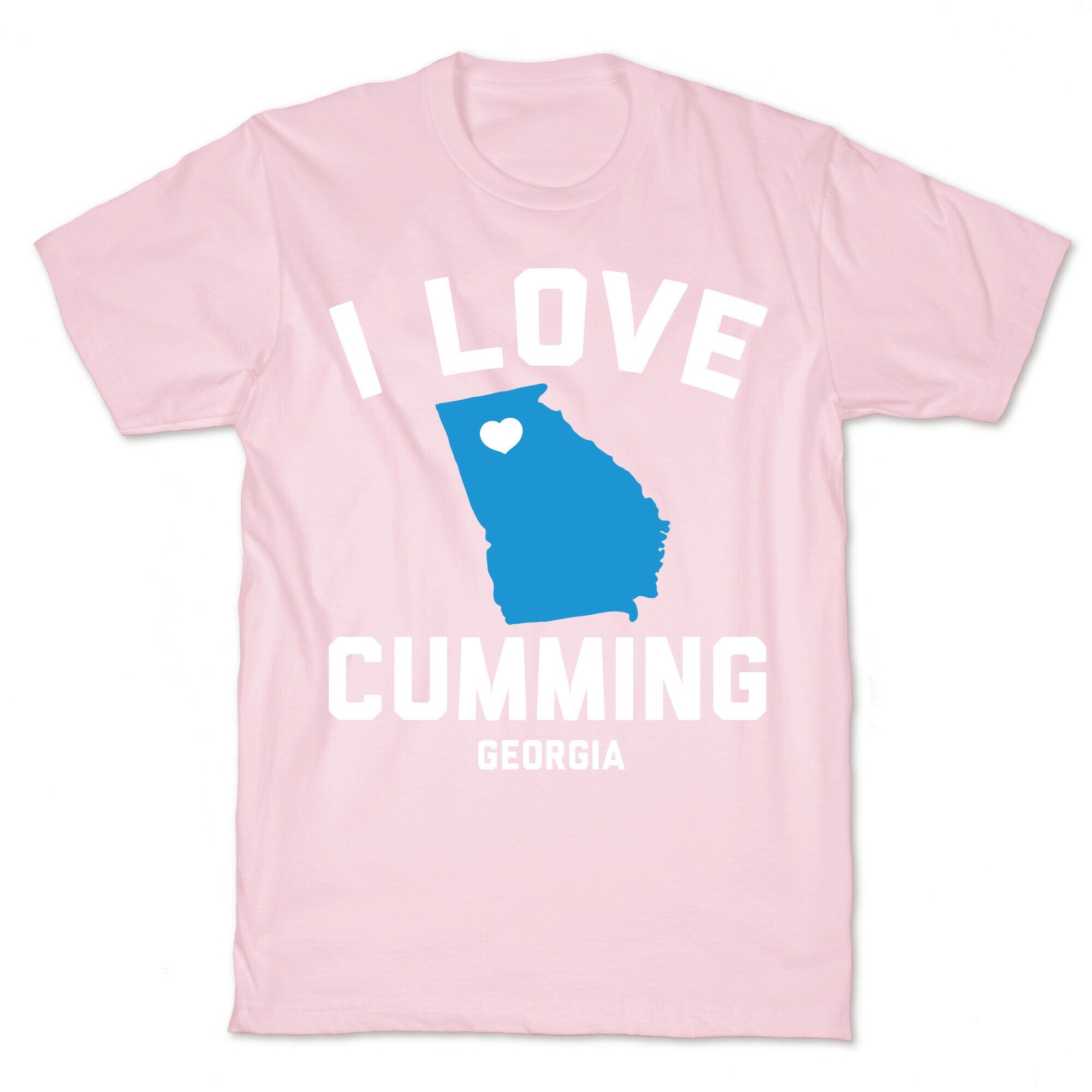 I Love Cumming Georgia T-Shirt