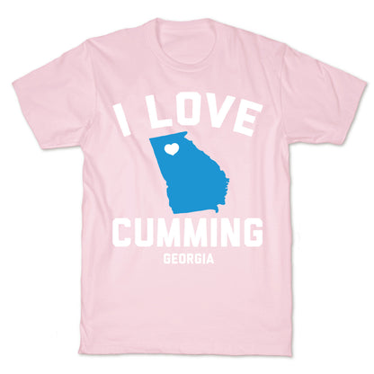 I Love Cumming Georgia T-Shirt