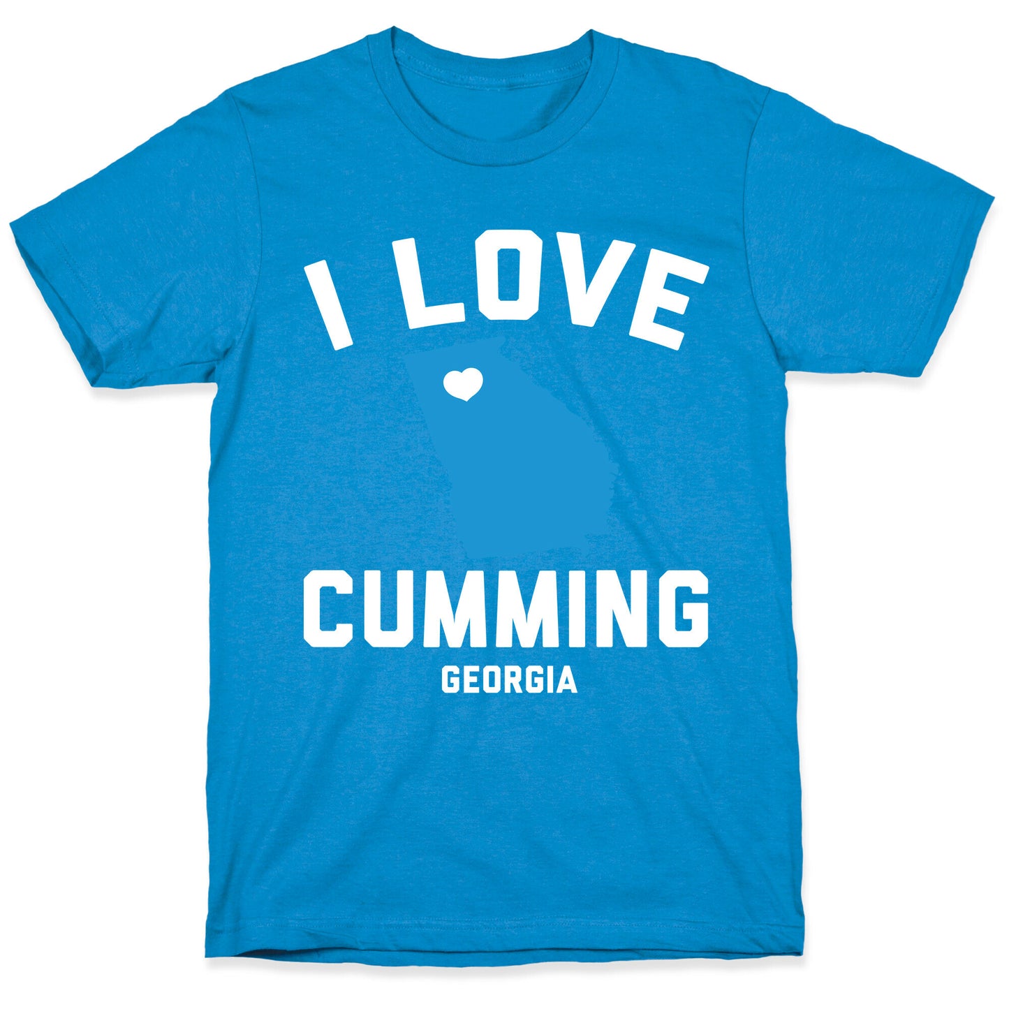 I Love Cumming Georgia T-Shirt