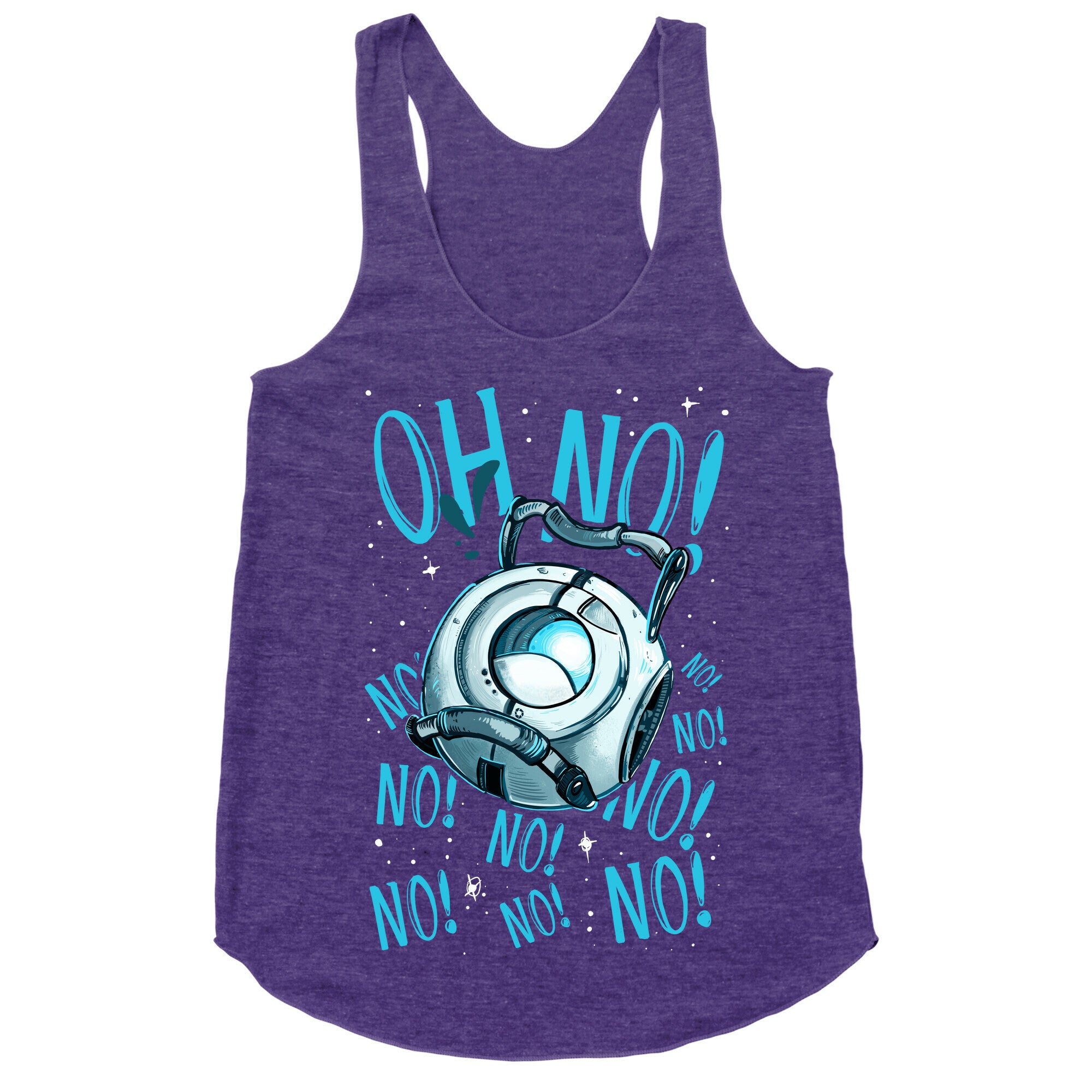 Oh No! (Wheatley) Racerback Tank