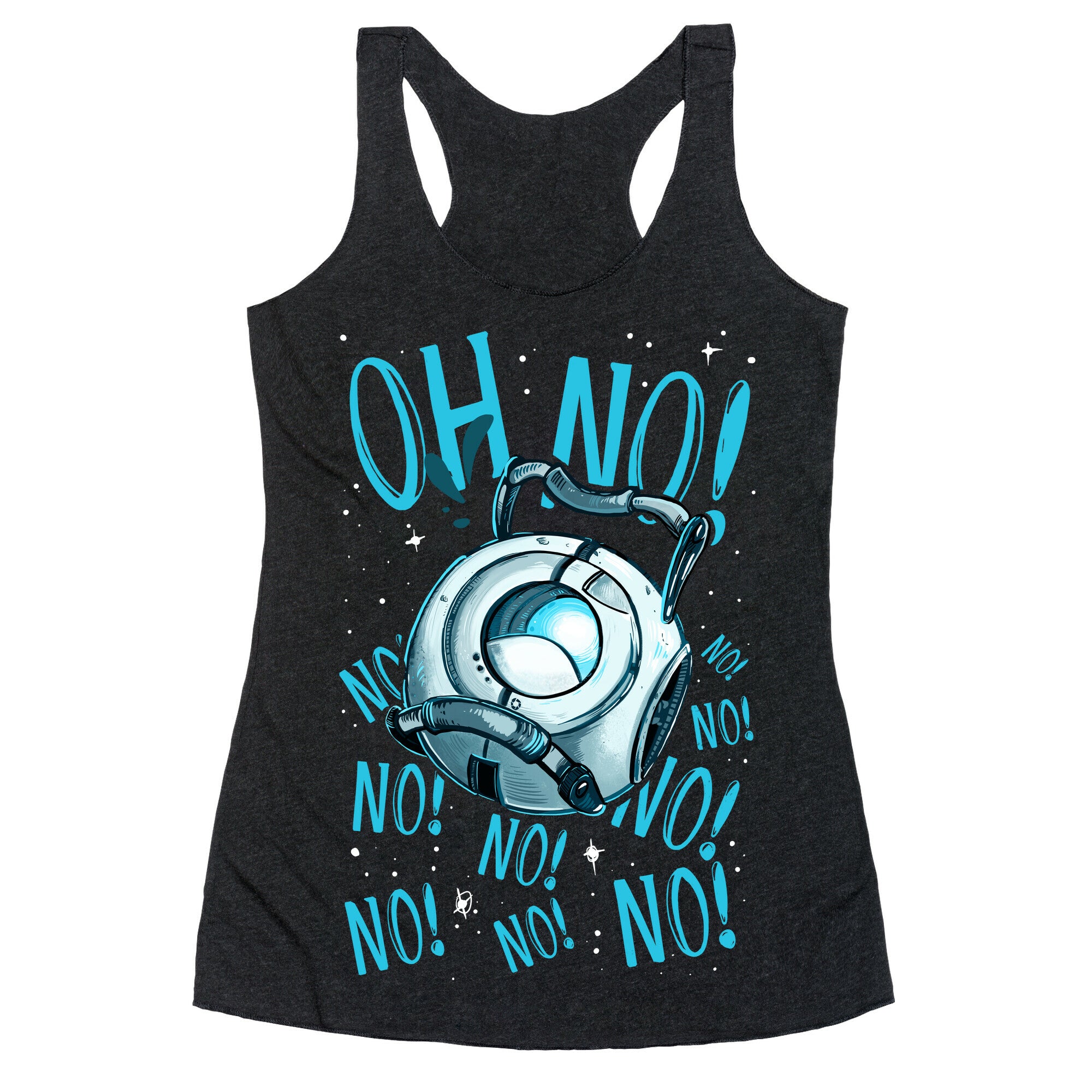 Oh No! (Wheatley) Racerback Tank
