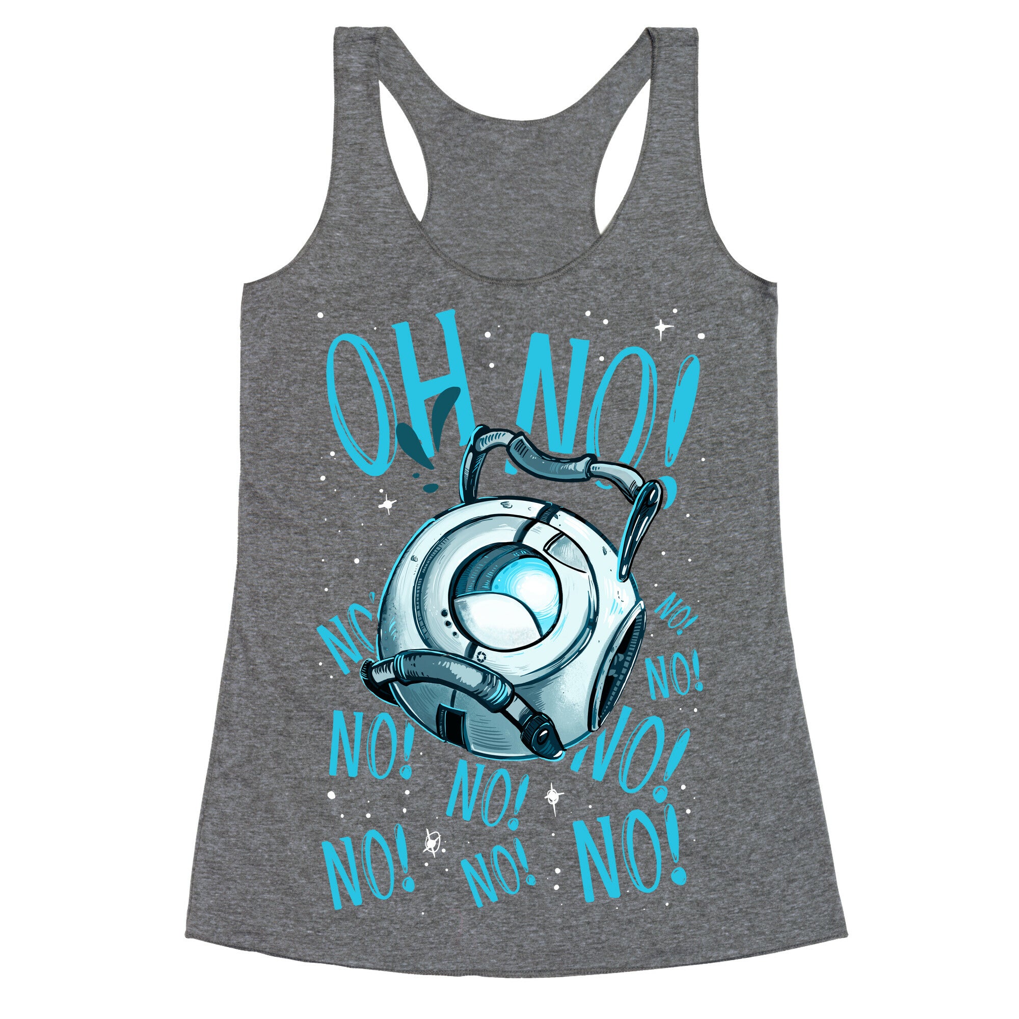 Oh No! (Wheatley) Racerback Tank