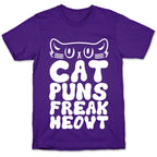 Cat Puns Freak Meowt T-Shirt