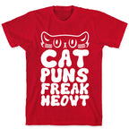Cat Puns Freak Meowt T-Shirt