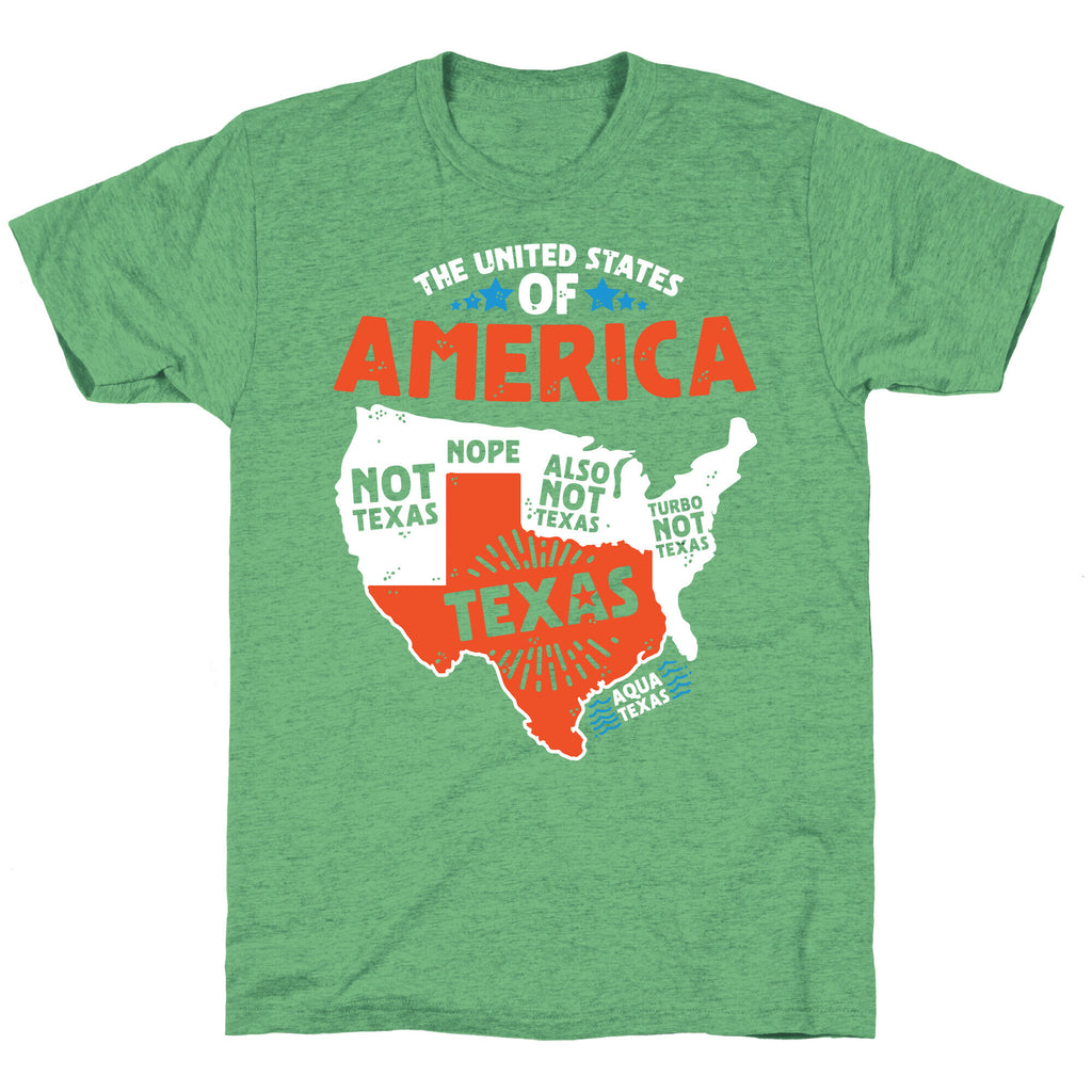 United States of Texas Unisex Triblend Tee