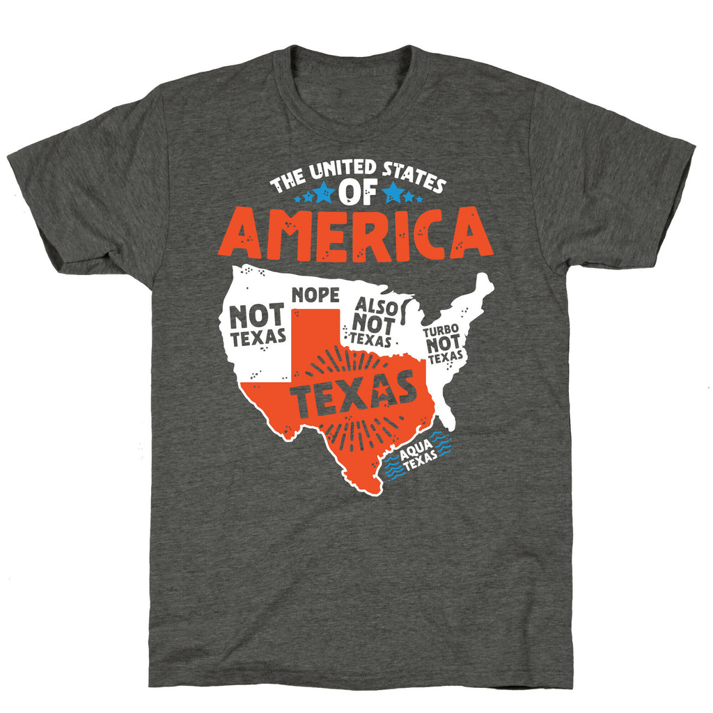 United States of Texas Unisex Triblend Tee