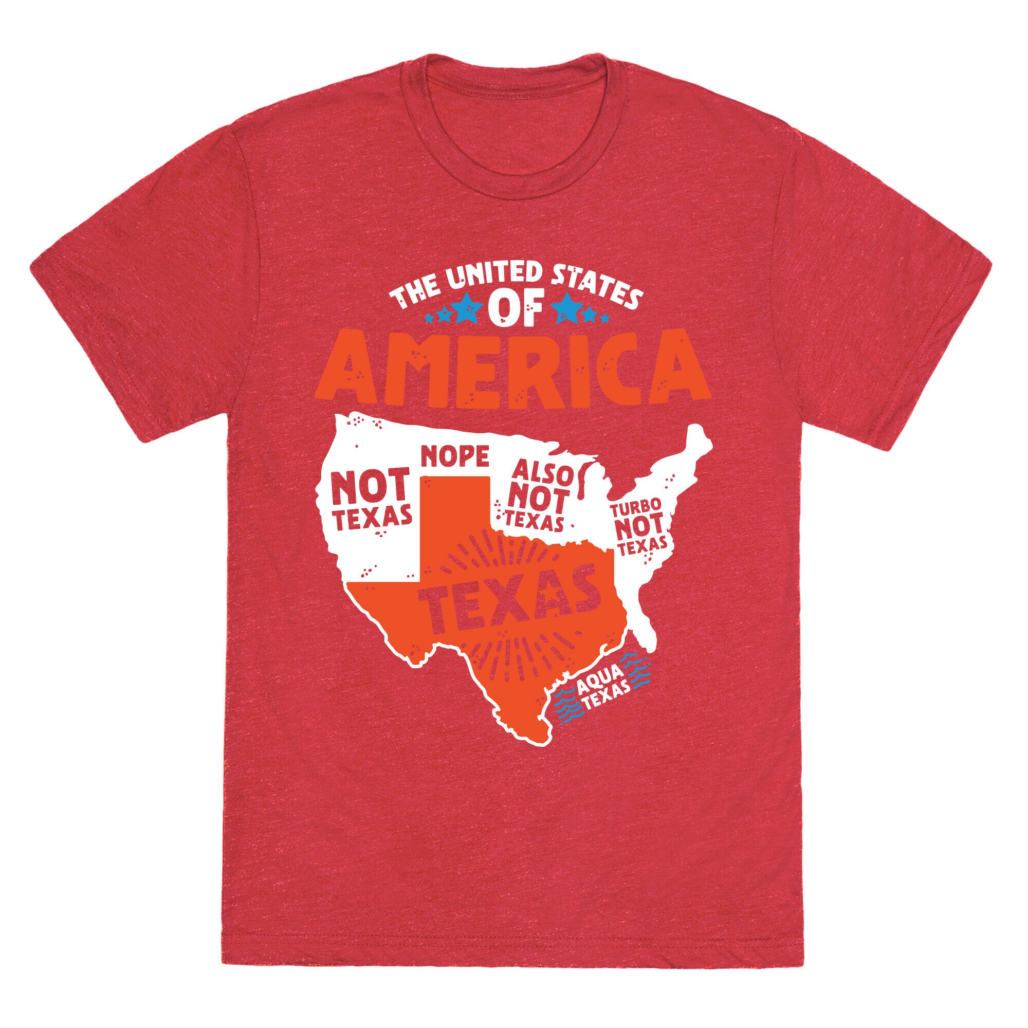 United States of Texas Unisex Triblend Tee