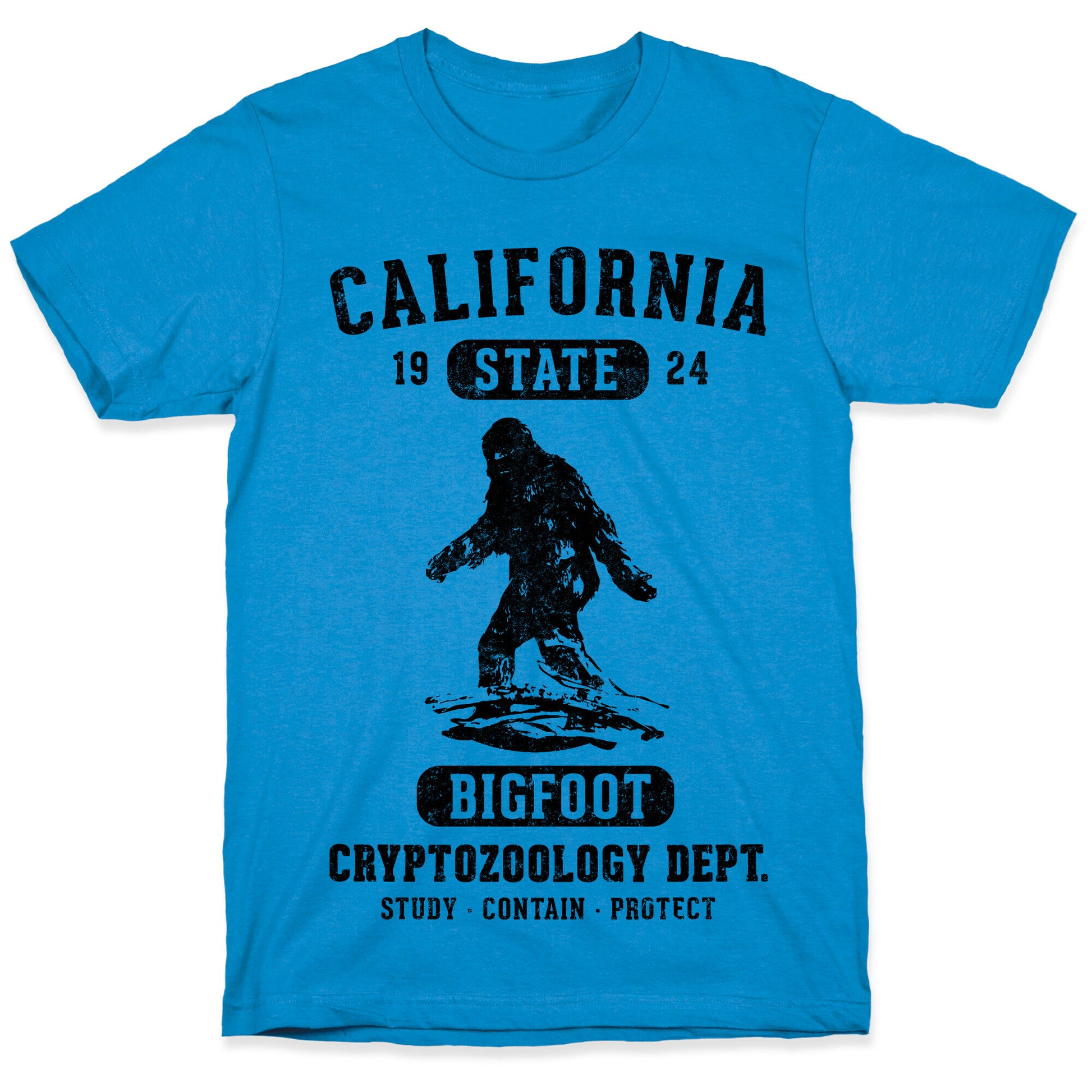 California Bigfoot Cryptozoology T-Shirt