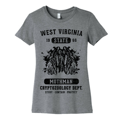 West Virginia Mothman Cryptozoology Women's Cotton Tee