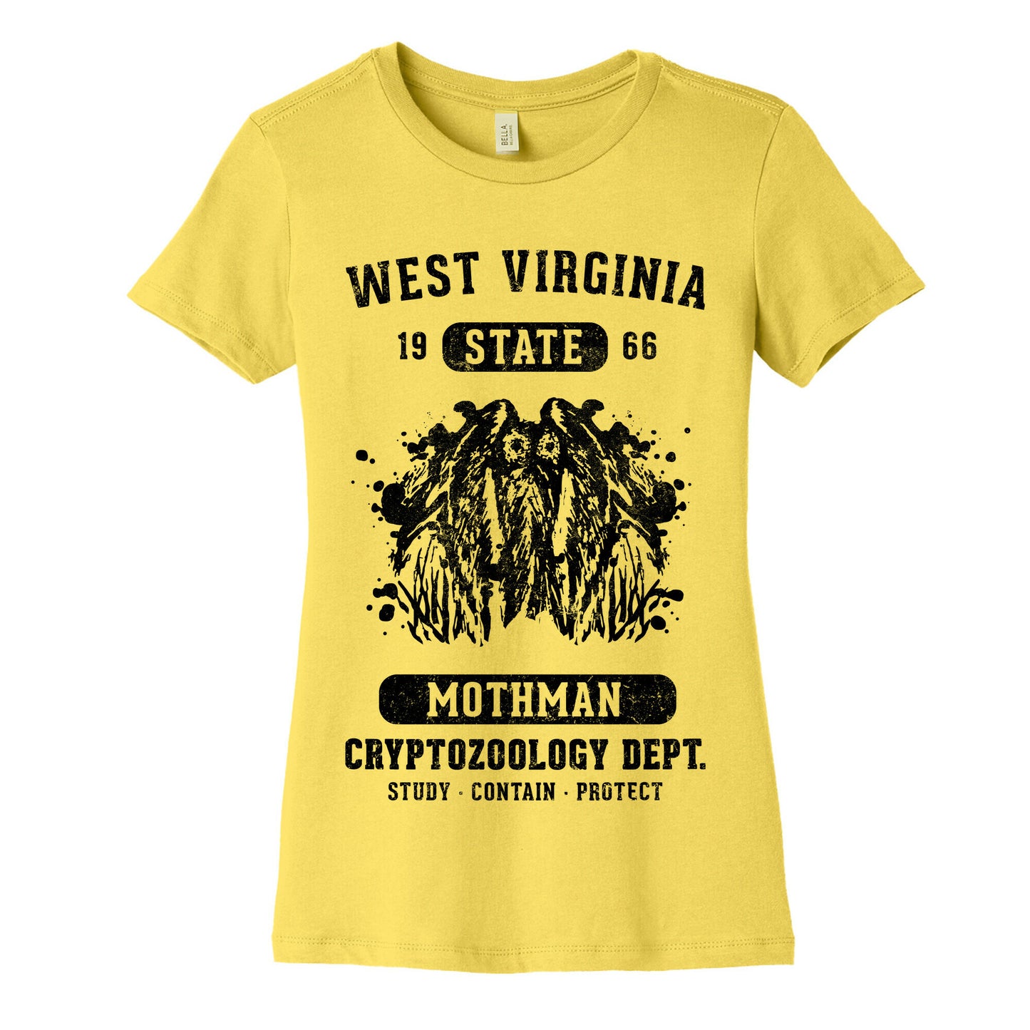West Virginia Mothman Cryptozoology Women's Cotton Tee