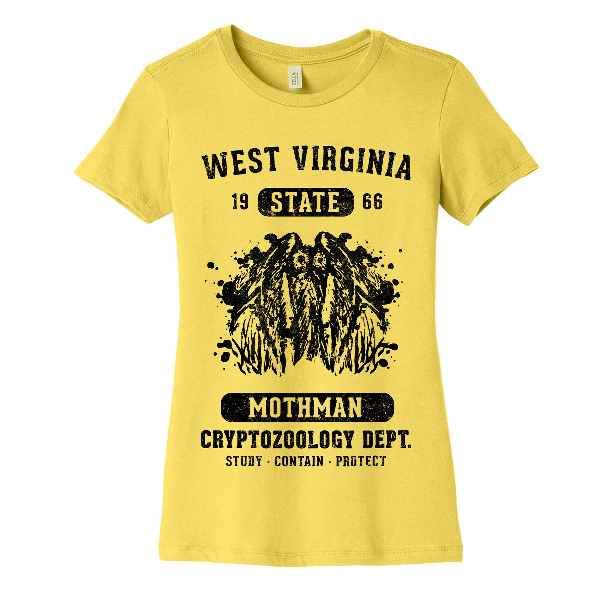 West Virginia Mothman Cryptozoology Women's Cotton Tee