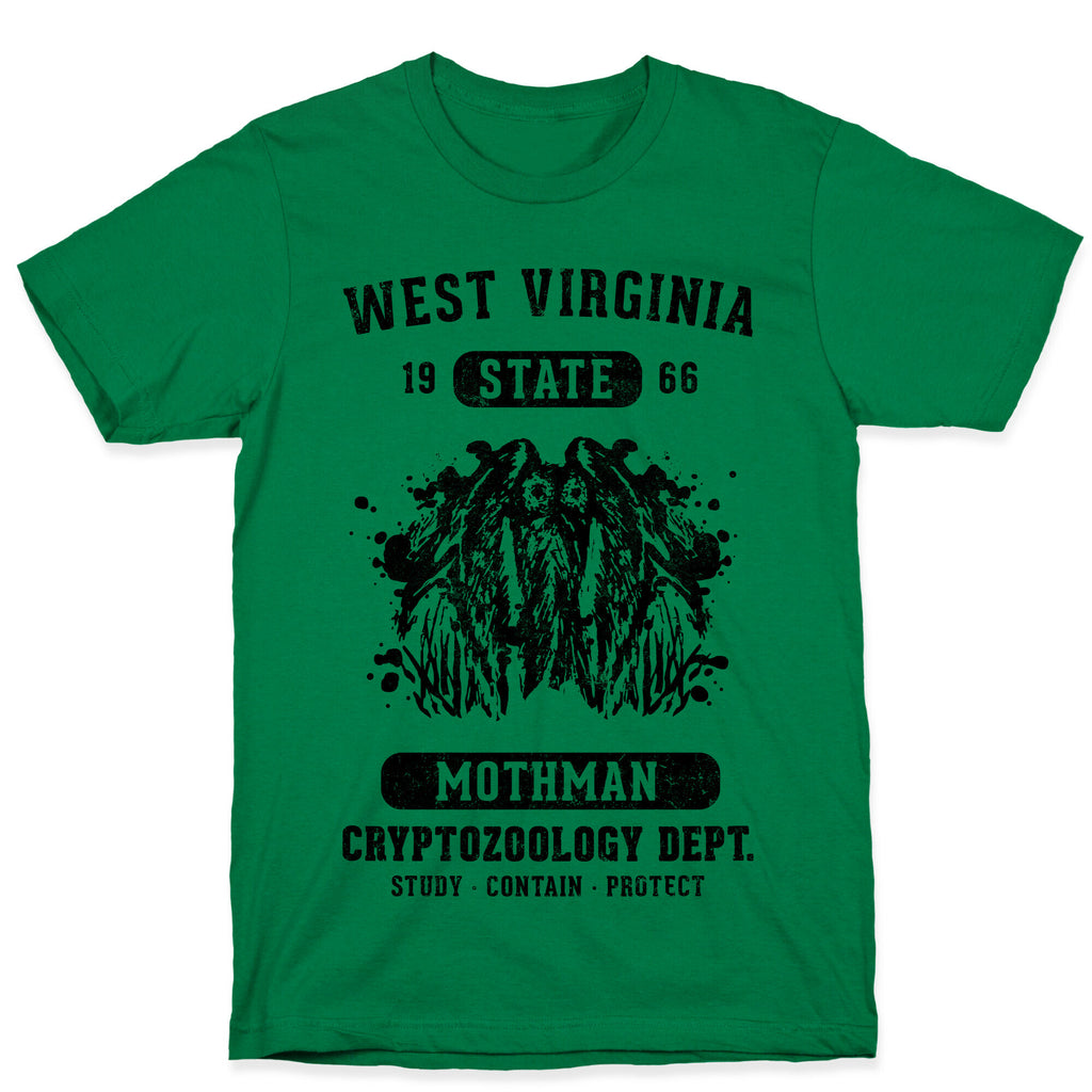 West Virginia Mothman Cryptozoology T-Shirt