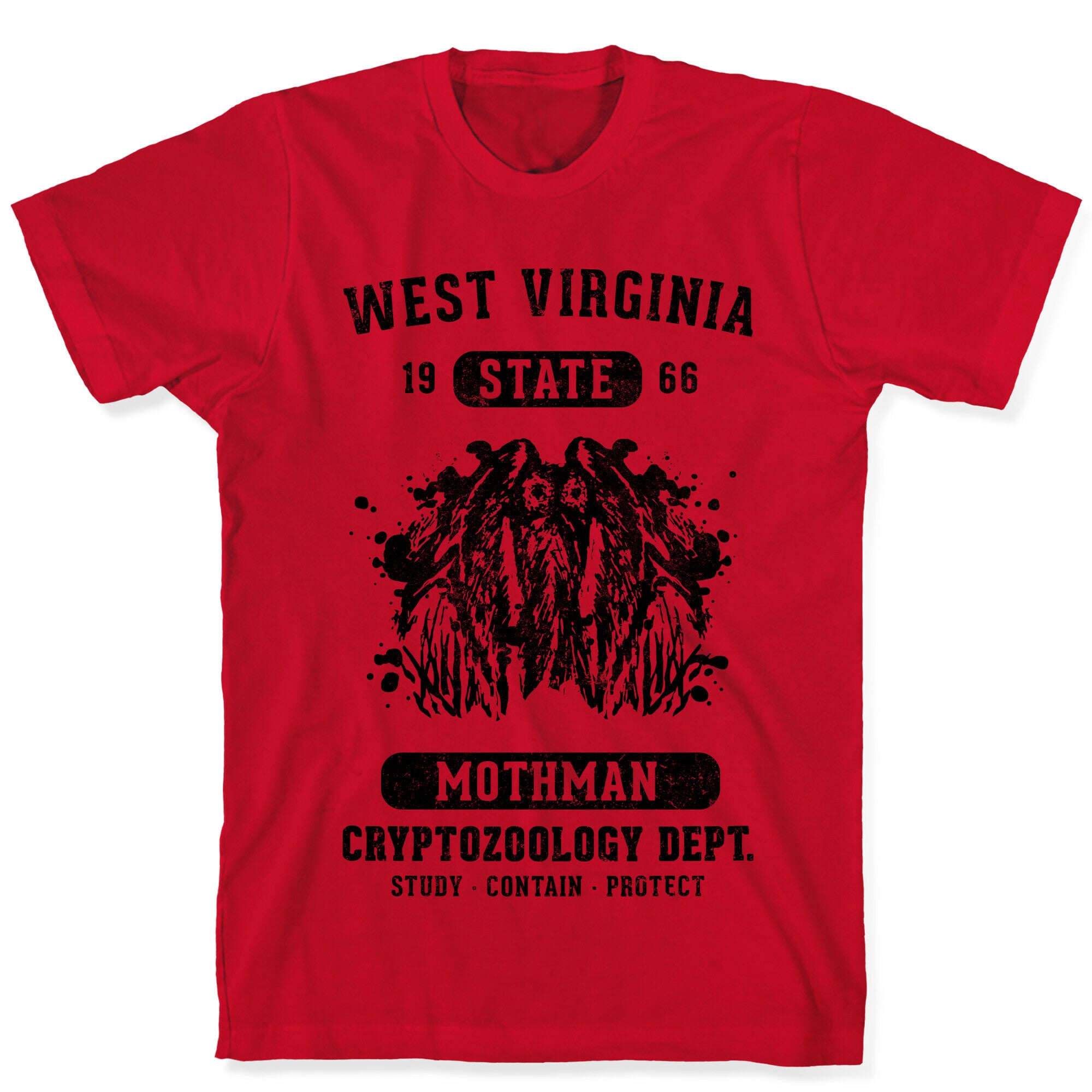 West Virginia Mothman Cryptozoology T-Shirt