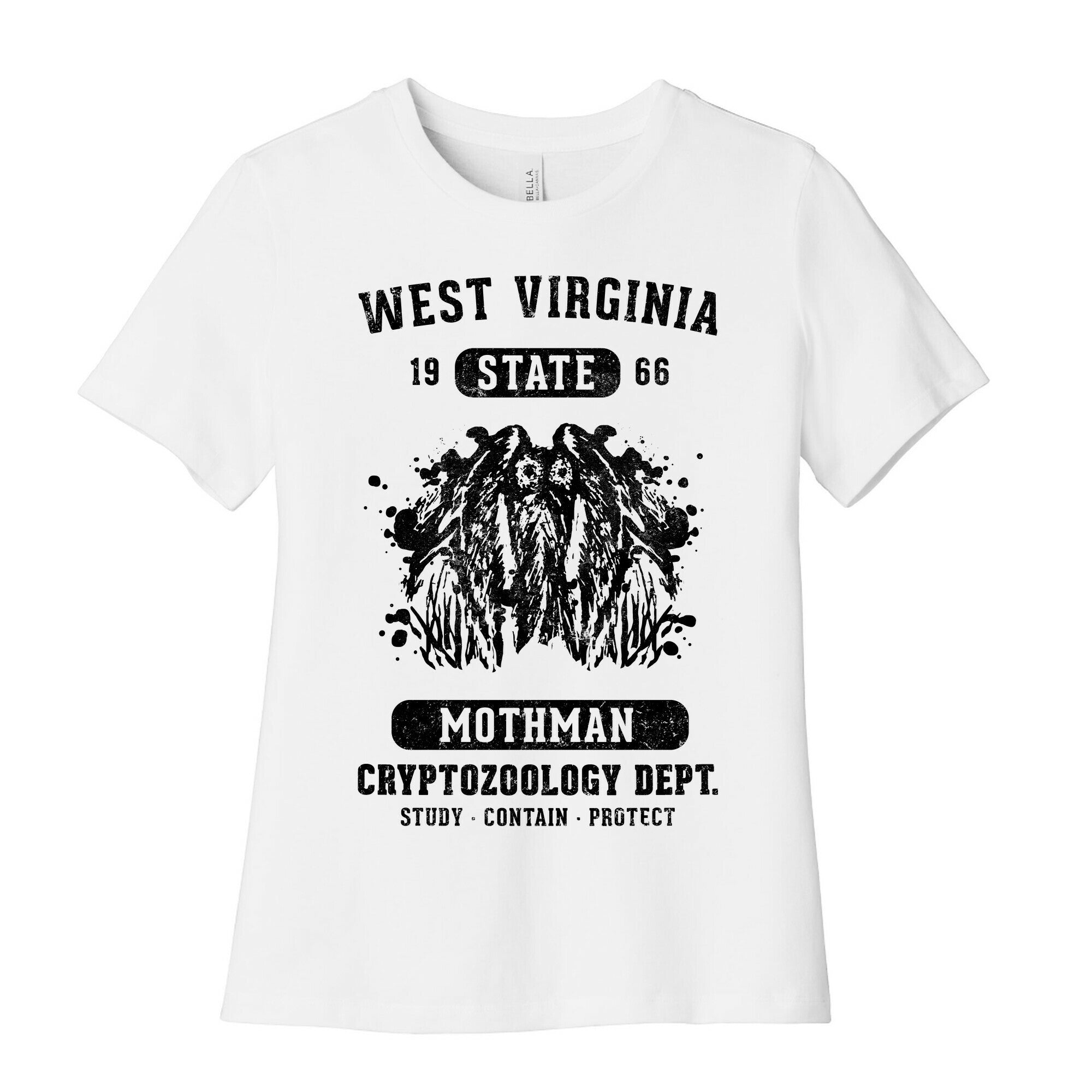 West Virginia Mothman Cryptozoology Women's Cotton Tee