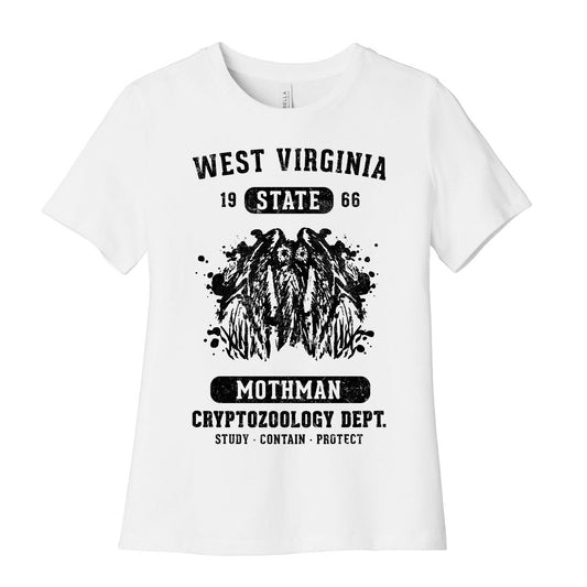 West Virginia Mothman Cryptozoology Women's Cotton Tee
